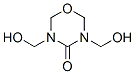 tetrahydro-3,5-bis(hydroxymethyl)-4H-1,3,5-oxadiazin-4-one Structure