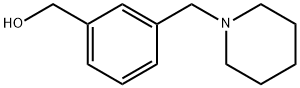 [3-(PIPERIDINOMETHYL)PHENYL]METHANOL Structure