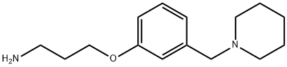 73278-98-5 N-[3-[3-(1-Piperidinylmethyl)phenoxy]propyl]amine