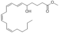 (+/-)5-HETE METHYL ESTER Structure