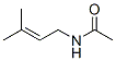 아세트아미드,N-(3-메틸-2-부텐-1-일)- 구조식 이미지