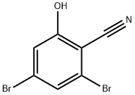 2,4-DIBROMO-6-HYDROXYBENZONITRILE Structure