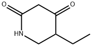 5-ETHYL-2,4-PIPERIDINEDIONE Structure