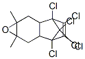 1,2,3,4,9,9-hexachloro-1,4,4a,5,6,7,8,8a-octahydro-6,7-dimethyl-6,7-epoxy-1,4-methanonaphthalene Structure