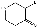 4-Piperidinone,  3-bromo- Structure