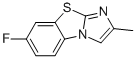 7-FLUORO-2-METHYLIMIDAZO[2,1-B]BENZOTHIAZOLE Structure