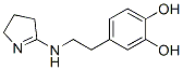 1,2-Benzenediol, 4-[2-[(3,4-dihydro-2H-pyrrol-5-yl)amino]ethyl]- (9CI) Structure