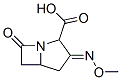 1-Azabicyclo[3.2.0]heptane-2-carboxylicacid,3-(methoxyimino)-7-oxo-, 구조식 이미지