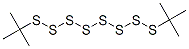 tert-butyl octasulphide Structure