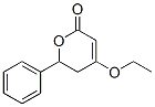 2H-Pyran-2-one,4-ethoxy-5,6-dihydro-6-phenyl-,(+)-(9CI) Structure