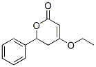 2H-Pyran-2-one,4-ethoxy-5,6-dihydro-6-phenyl-,(-)-(9CI) 구조식 이미지