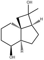 Cyclobut[c]indene-2,5-diol, decahydro-2-methyl-, (2aS,4aR,5S,8aR)- (9CI) Structure