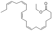 eicosapentaenoic acid ethyl ester Structure