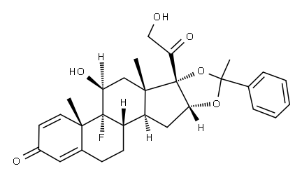 Amcinafide Structure