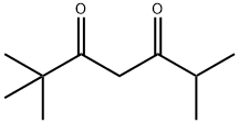 2,2,6-trimethylheptane-3,5-dione Structure