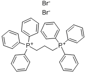 TRIMETHYLENEBIS(TRIPHENYLPHOSPHONIUM BROMIDE) 구조식 이미지