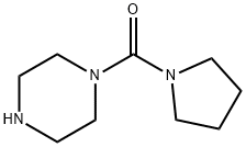 PIPERAZIN-1-YL-PYRROLIDIN-1-YL-METHANONE 구조식 이미지