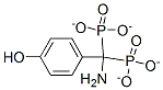 alpha-amino-(4-hydroxybenzylidene)diphosphonate Structure