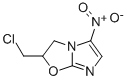 이미다조옥사졸,2-(클로로메틸)-디히드로-5-니트로- 구조식 이미지