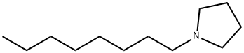 N-OCTYL PYRROLIDINE Structure