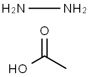 Hydrazine acetate 구조식 이미지
