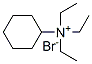 TRIETHYL CYCLOHEXYL AMMONIUM BROMIDE Structure