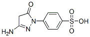 3-Amino-1-(4-sulfophenyl)-2-pyrazolin-5-one Structure