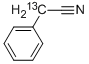 BENZYL-ALPHA-13C CYANIDE Structure
