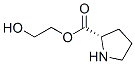 L-Proline, 2-hydroxyethyl ester (9CI) Structure