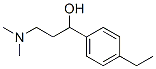 Benzenemethanol, alpha-[2-(dimethylamino)ethyl]-4-ethyl- (9CI) Structure