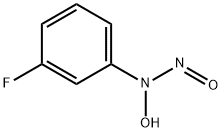 Benzenamine, 3-fluoro-N-hydroxy-N-nitroso- (9CI) Structure