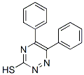 5,6-DIPHENYL-1,2,4-TRIAZINE-3-THIOL Structure