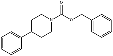 1-Piperidinecarboxylic acid, 4-phenyl-, phenylMethyl ester Structure