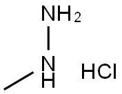 Methylhydrazinehydrochloride Structure
