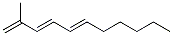 (3E,5E)-2-Methyl-1,3,5-undecatriene Structure