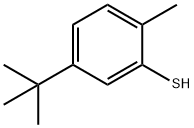 5-TERT-BUTYL-2-METHYLTHIOPHENOL 구조식 이미지