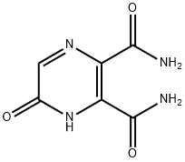 6-OXO-1,6-DIHYDRO-PYRAZINE-2,3-DICARBOXYLIC ACID DIAMIDE Structure