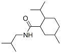 2-(isopropyl)-N-(2-methylpropyl)-5-methylcyclohexanecarboxamide Structure