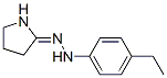 2-피롤리디논,(4-에틸페닐)히드라존(9CI) 구조식 이미지
