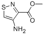 3-이소티아졸카르복실산,4-아미노-,메틸에스테르(9CI) 구조식 이미지