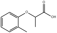 2-(2-METHYLPHENOXY)PROPANOIC ACID Structure