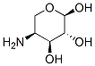 alpha-L-Arabinopyranose, 4-amino-4-deoxy- (9CI) Structure