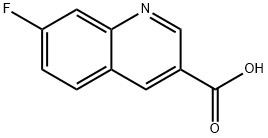 7-FLUOROQUINOLINE-3-CARBOXYLIC ACID Structure