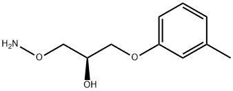 2-Propanol,1-(aminooxy)-3-(3-methylphenoxy)-,(2R)-(9CI) Structure