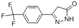 2,4-DIHYDRO-5-[4-(TRIFLUOROMETHYL)PHENYL]-3H-PYRAZOL-3-ONE Structure