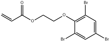 2-(2,4,6-tribromophenoxy)ethyl acrylate Structure
