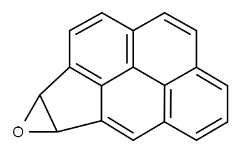 cyclopenta(cd)pyrene 3,4-oxide Structure