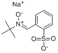 N-TERT-BUTYL-ALPHA-(2-SULFOPHENYL)NITRO& 구조식 이미지