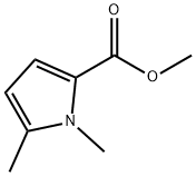 1H-피롤-2-카르복실산,1,5-디메틸-,메틸에스테르(9Cl) 구조식 이미지