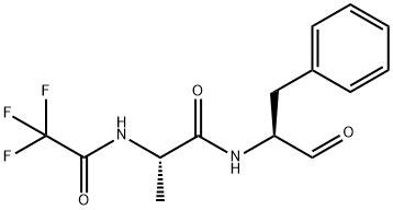 N-trifluoroacetylalanylphenylalaninal Structure